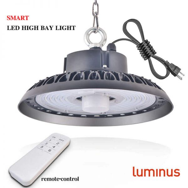UFO Light LED Motion Sensor 100W 13,000 Lumens For Warehouses Factories Manufacturing