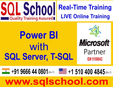 Microsoft Power BI  Best Project Oriented Online Training