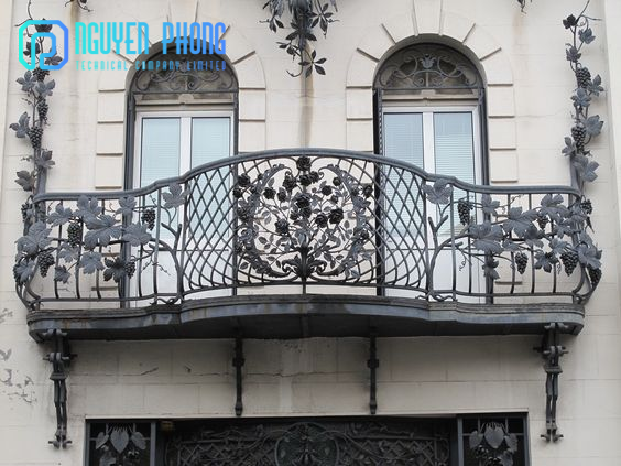 Finest wrought iron balcony railings 
