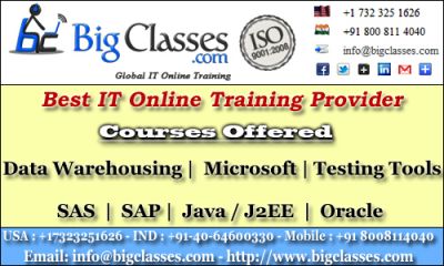 Cognos Online Training at your Doorstep  BigClasses.com