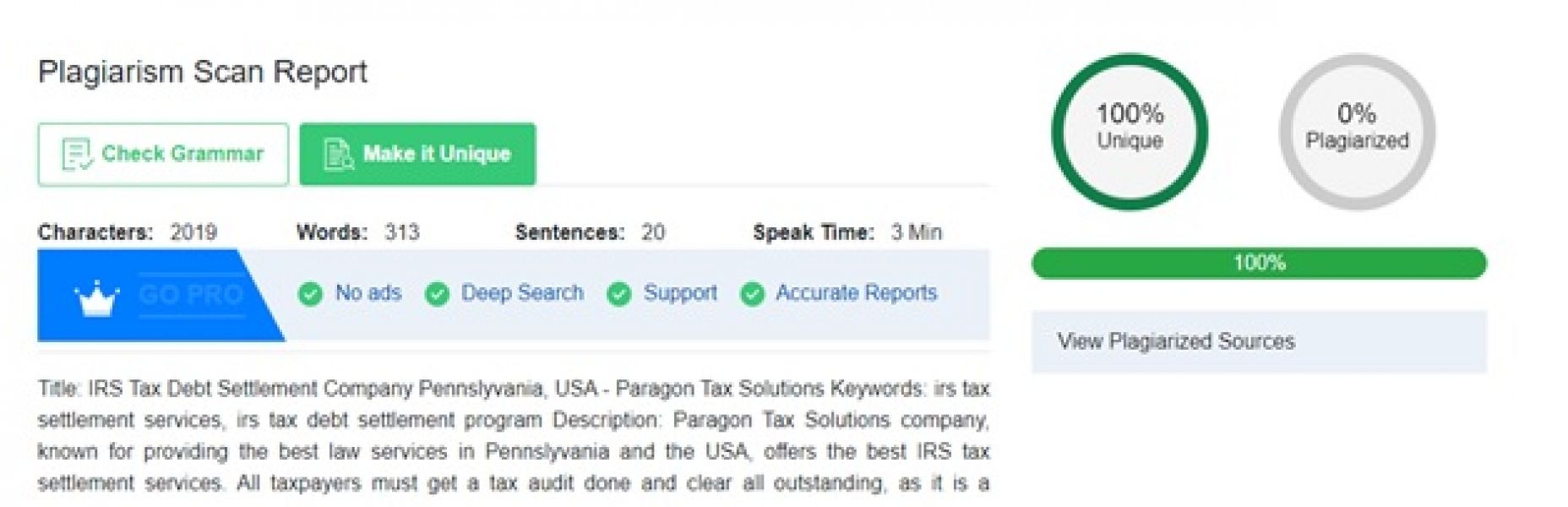 IRS Tax Debt Settlement Company Pennslyvania, USA - Paragon Tax Solutions 