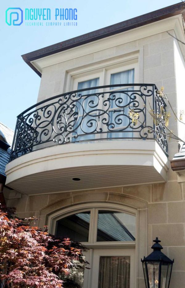 Hot-selling Custom Wrought Iron Balcony Railings