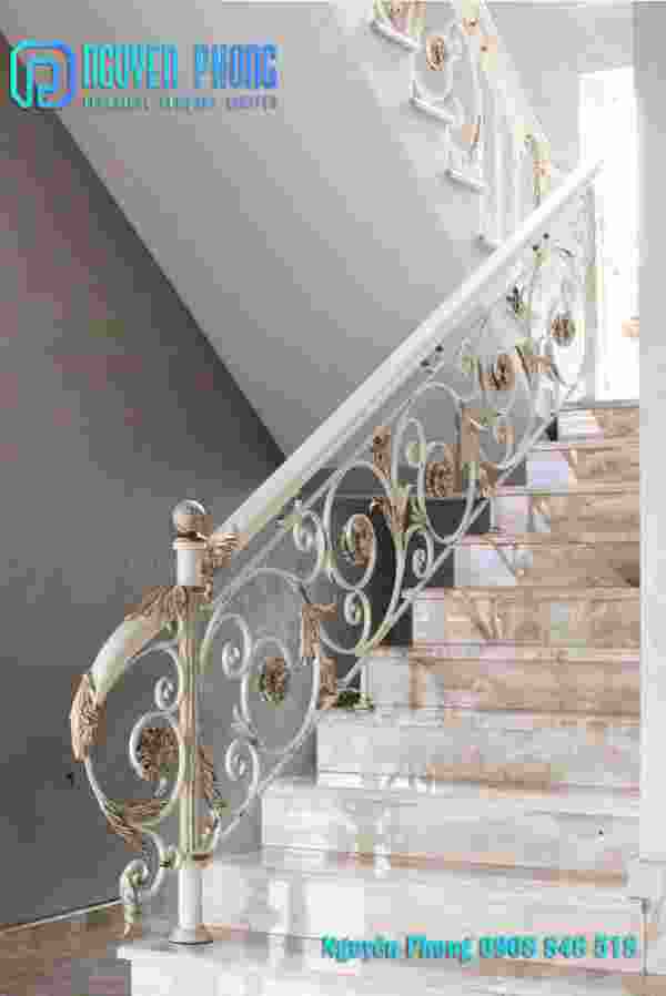 Strong & Elegant Wrought Iron Railings For Stairs, Balconies