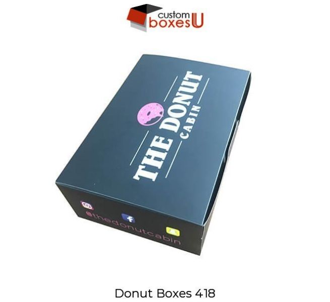 We Offer Custom Pink Donut Boxes with Quality Material in USA