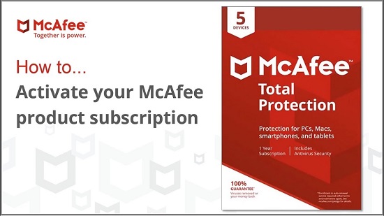 Mcafee activate – Enter Product Key – Activate McAfee Subscription