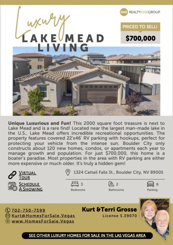 1324 Cattail Falls, Boulder City, NV