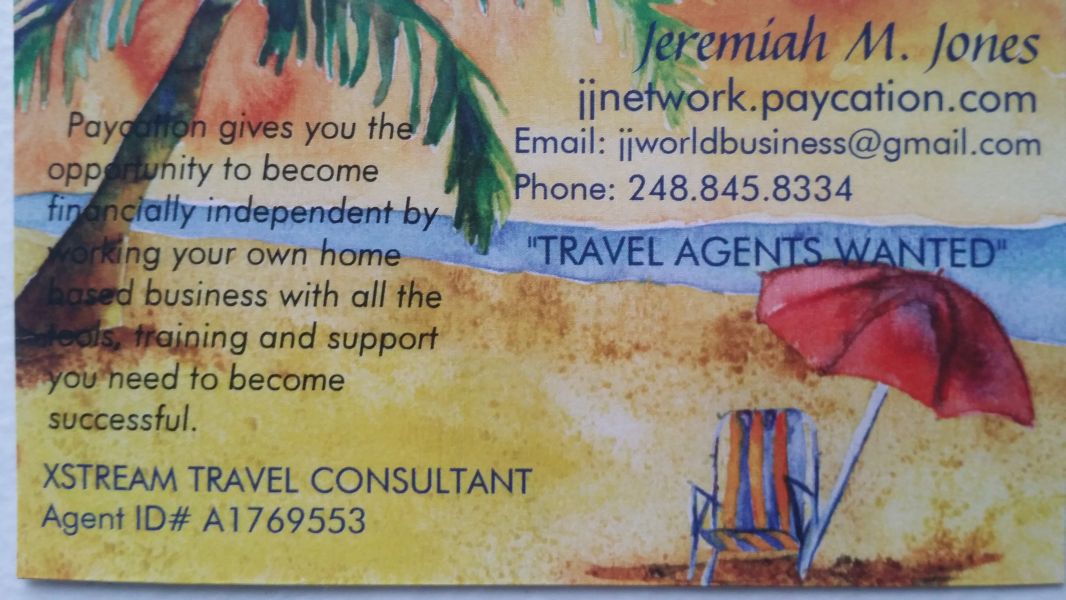 Travel Agents Wanted