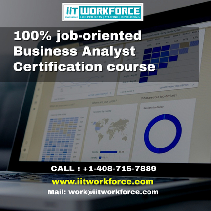 100% job-oriented Business Analyst Certification course