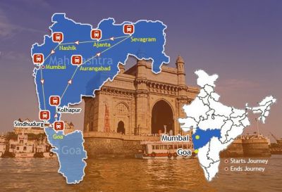 Get the complete routed destinations of Deccan Odyssey Train