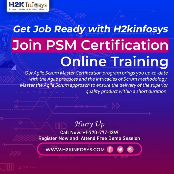 Scrum Master Online Certification Training