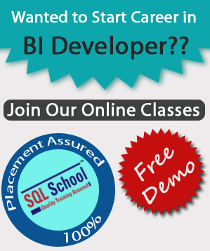 MSBI Online Training @ SQL School