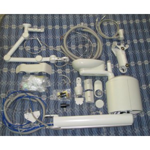 Batammedicalshop.com - Adec 500 Rear Mt Radius Cuspidor & Assistant Pkg A-dec