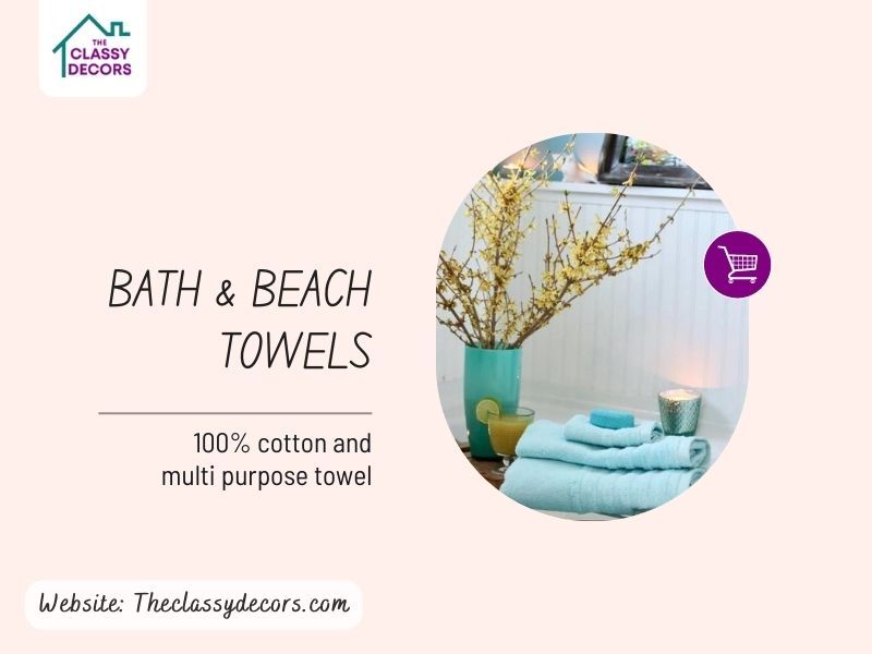 Buy Bath and Beach Towels Online
