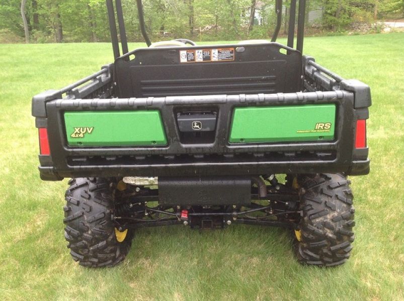 2012 John Deere Gator 855D 4x4 Cab Winch Plow
