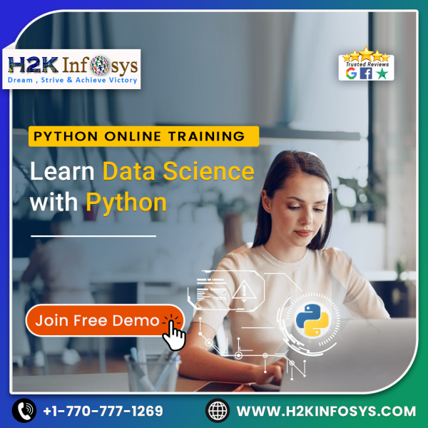 Get your 100% python programming training at H2k Infosys
