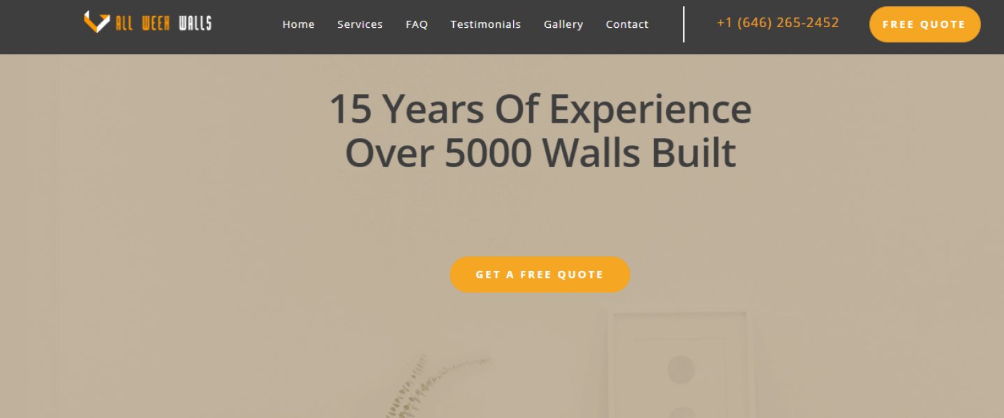 AllWeekWalls New York NYC Company