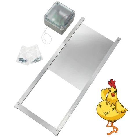 Find a battery operated chicken coop door that best protects your chickens