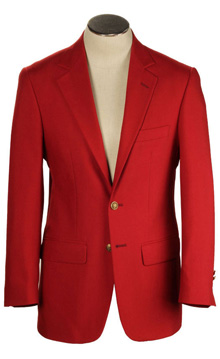 Enjoy a gala time by donning custom embroidered Anniversary Blazers