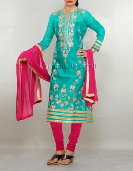 Online shopping for party colorful salwar kameez by unnatisilks